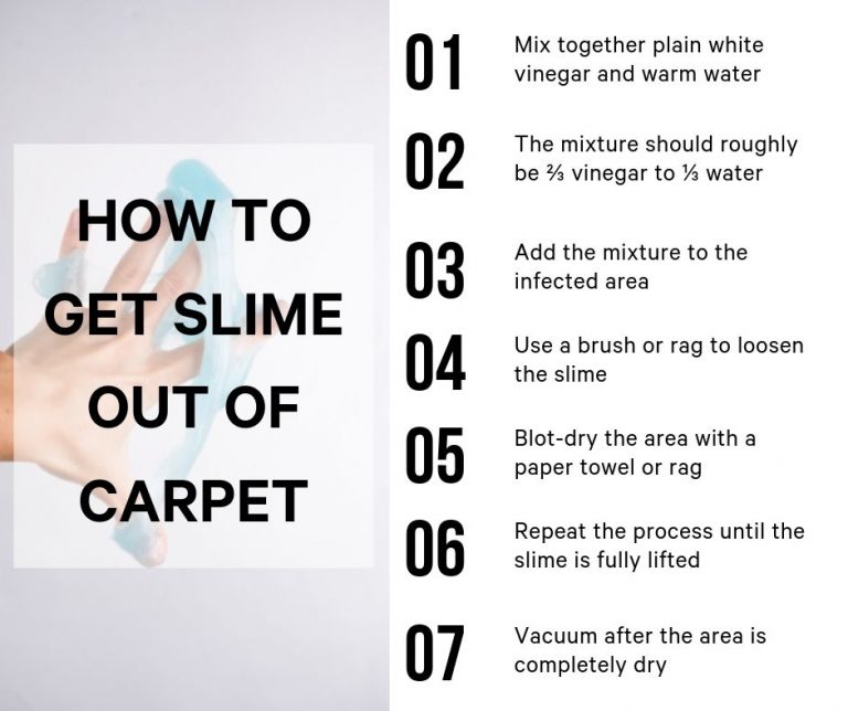 How to get slime out of carpet Carpet Cave